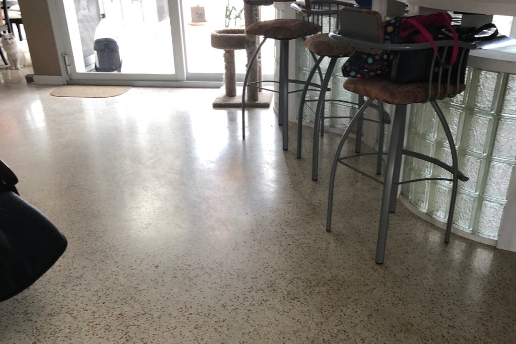 Repairing Terrazzo Floor