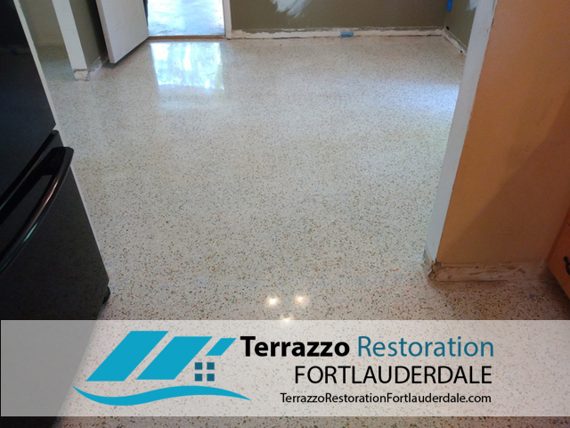 Terrazzo Floor Polishing Process Fort Lauderdale
