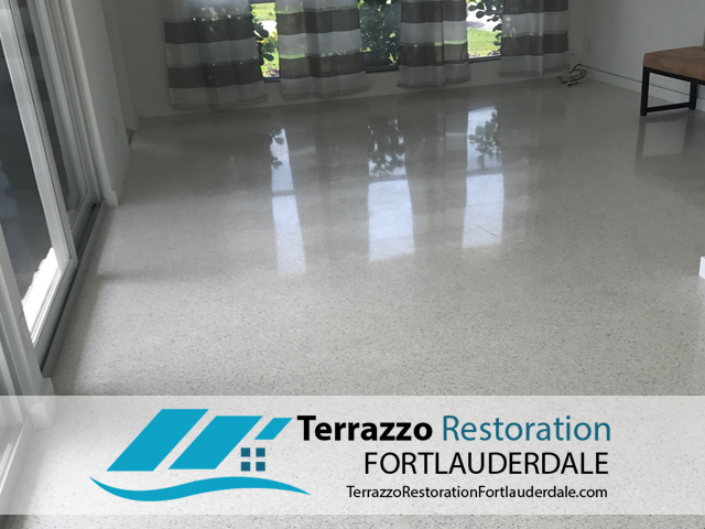 Terrazzo Floor Restoration Fort Lauderdale
